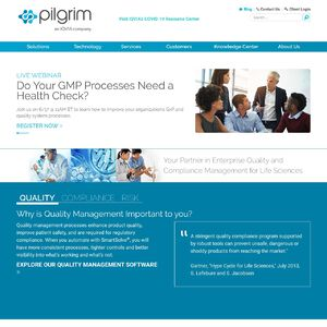 Pilgrim Software, Inc. Website